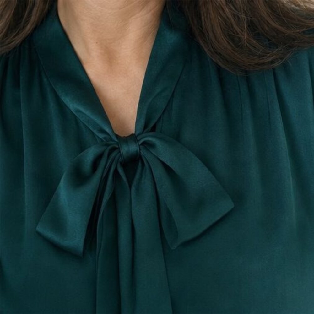 Rust Ruffle Blouse - Picture 4 of 6